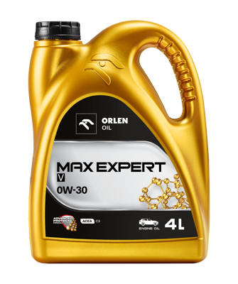 packshot ORLEN OIL MAX EXPERT V 0W-30