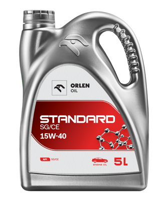 packshot ORLEN OIL STANDARD SG/CE 15W-40