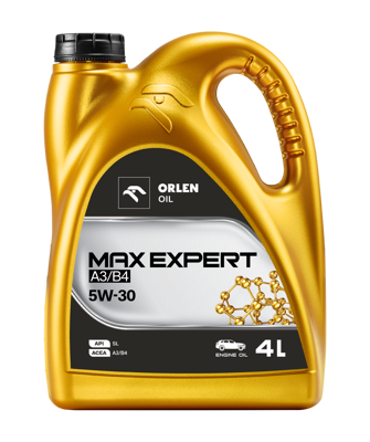 packshot ORLEN OIL MAX EXPERT A3/B4 5W-30