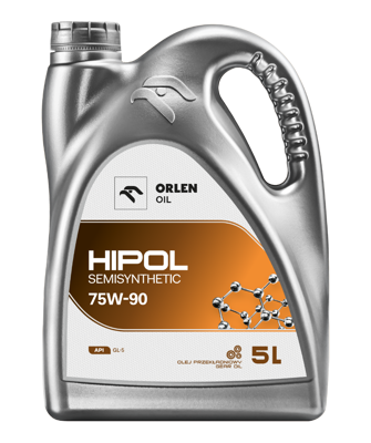 packshot ORLEN OIL HIPOL SEMISYNTETIC GL-5 75W-90