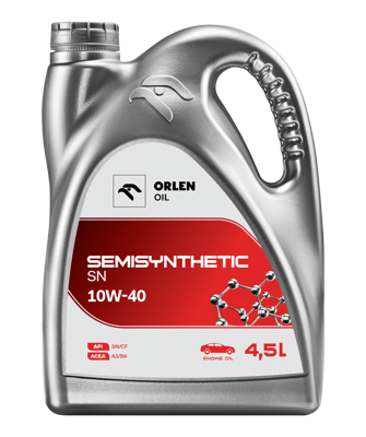 packshot ORLEN OIL  SEMISYNTHETIC SN 10W-40