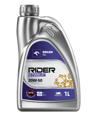 packshot ORLEN OIL RIDER V-TWIN 4T 20W-50