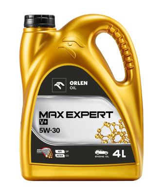 packshot ORLEN OIL MAX EXPERT V+ 5W-30